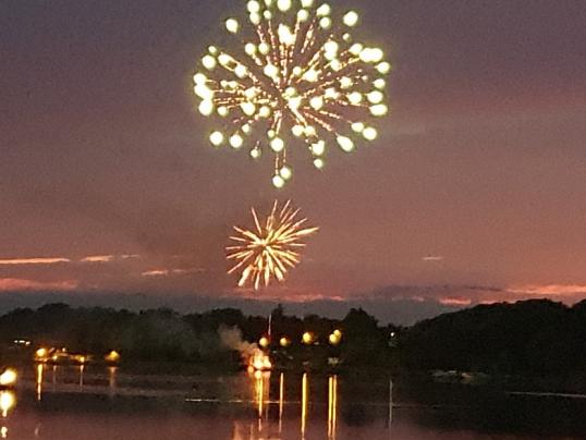 Vorsicht beim Abbrennen von Feuerwerk