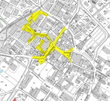 Strassensperrung Flohmarkt